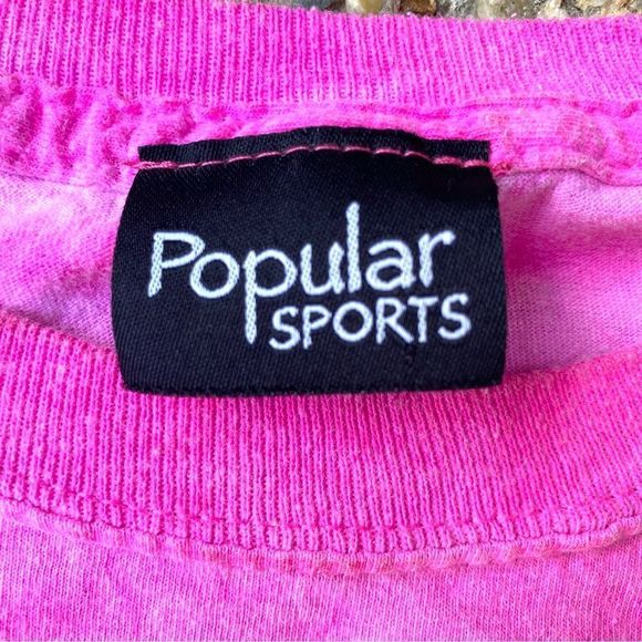 Popular Sports Middle Finger Flipping the Bird Tie Heart Dye T-shirt Size S - Picture 3 of 7